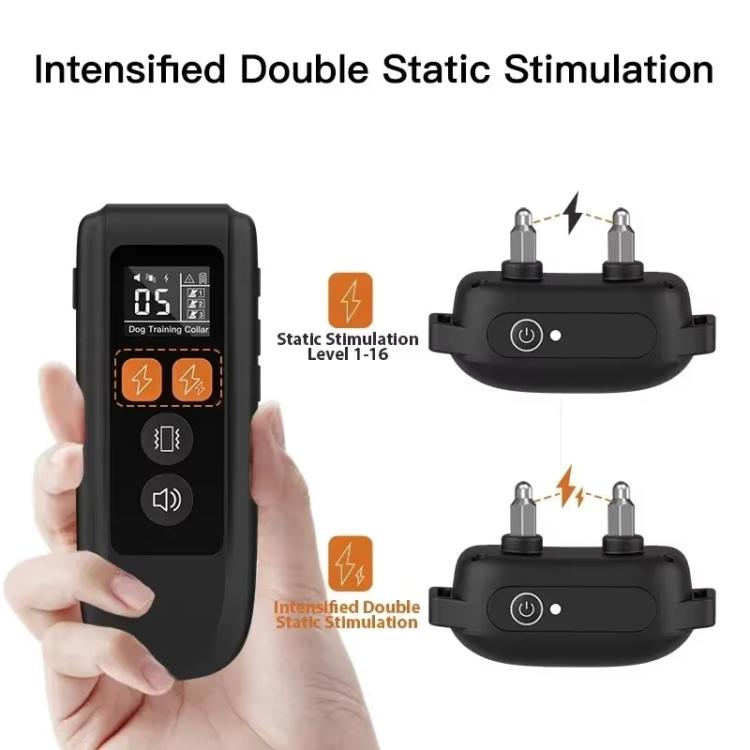 T740 Rechargeable Remote Dog Training Collar IP67 Waterproof Pet Trainer, T740