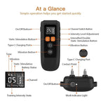 T740 Rechargeable Remote Dog Training Collar IP67 Waterproof Pet Trainer, T740