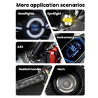 Kewig KWG-JY 20-90V To 12V Electric Vehicle Power Regulator Modified Car Charger Terminals, 250 Female Socket, SAE Plug