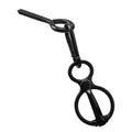 3pcs /Set Safety Rope Buckles Equestrian Barn Stainless Steel Horse Tether Buckles Black