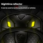 Kewig 2pcs Quick-Release Shockproof Motorcycle Riding Protective Covers Anti-Fall Knee & Elbow Pads, Elbow Guard L, Elbow Guard M, Knee Guard L, Knee Guard M