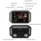 B800 Smart Anti-Bark Collar Electric Shock Dog Trainer With Color Screen & Anti-False Trigger, IP68 Waterproof, Magnetic Charging, Electric Shock Gray, Electric Shock Black