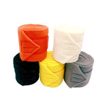 4pcs/ Pack Thick Fleece Horse Leg Wraps Adhesive Horse Leg Wraps