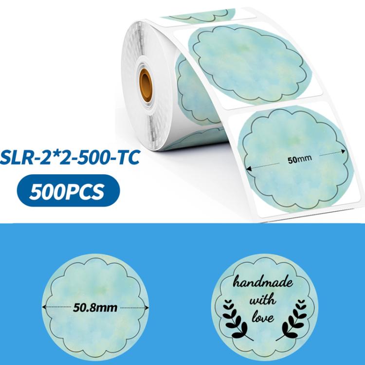 Phomemo 2-Inch Round Adhesive Labels For PM241-BT/PM246S/D520-BT Printer, LASER-SILVER-BLACK-400pcs, > LASER-GOLD-BLACK-400pcs, WHITE-BLACK-750pcs, PINK-BLACK-750pcs, YELLOW-BLACK-750pcs, BLUE-BLACK-750pcs, ORANGE-BLACK-750pcs, WHITE-BLUE-750pcs... –... STAR-C-BLACK-500pcs