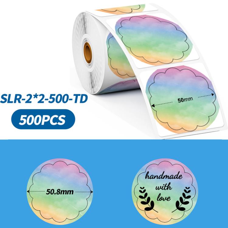 Phomemo 2-Inch Round Adhesive Labels For PM241-BT/PM246S/D520-BT Printer, LASER-SILVER-BLACK-400pcs, > LASER-GOLD-BLACK-400pcs, WHITE-BLACK-750pcs, PINK-BLACK-750pcs, YELLOW-BLACK-750pcs, BLUE-BLACK-750pcs, ORANGE-BLACK-750pcs, WHITE-BLUE-750pcs... –... STAR-D-BLACK-500pcs