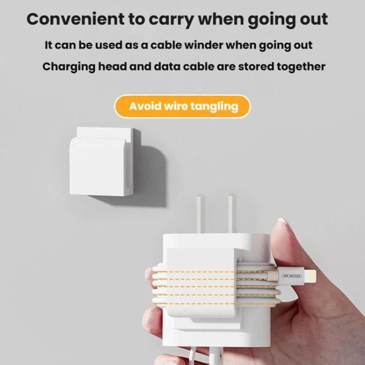 2pcs Charger Holder Phone Charging Cable Clip Plug Hook Organizer
