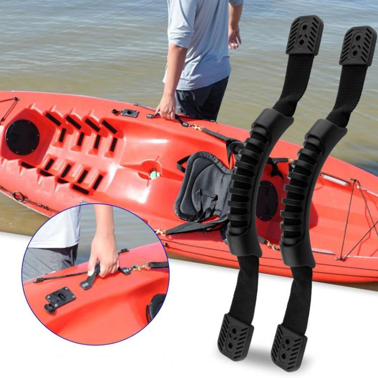 2pcs Kayak & Canoe Replacement Carry Handles Double-Hole Side Carry Handle For Boats, Handle Handle