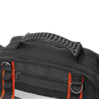 Durable Oxford Fabric Tool Tote Bag with Hard Bottom Portable Storage for Hand Tools, Testers, Measuring Instruments