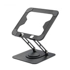 360 Degree Rotating Foldable Height Adjustable Ventilated Metal Computer Stand, NH-02Pro – Durable Build, Easy to Use NH-02Pro