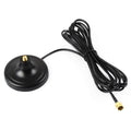 WAVESHARE SMA Antenna Suction Cup Magnetic Base 3-meter Coaxial Cable, Magnetic Base Magnetic Base