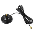 WAVESHARE SMA Antenna Suction Cup Magnetic Base 3-meter Coaxial Cable, Magnetic Base Magnetic Base