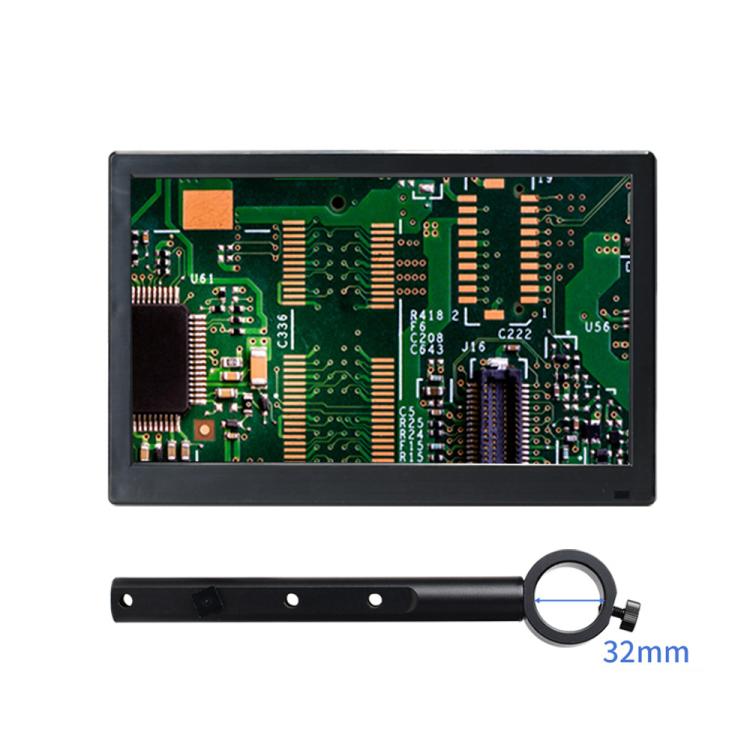 Industrial Grade IPS Microscope Monitor, US Plug, 8 Inch with 25mm Mounting Bar, 8 Inch with 32mm Mounting Bar, 10 Inch with 25mm Mounting Bar, 10 Inch with 32mm Mounting Bar, 11.6 Inch with 25mm Mounting Bar, 11.6 Inch with 32mm Mounting Bar          ... 11.6 Inch with 32mm Mounting Bar