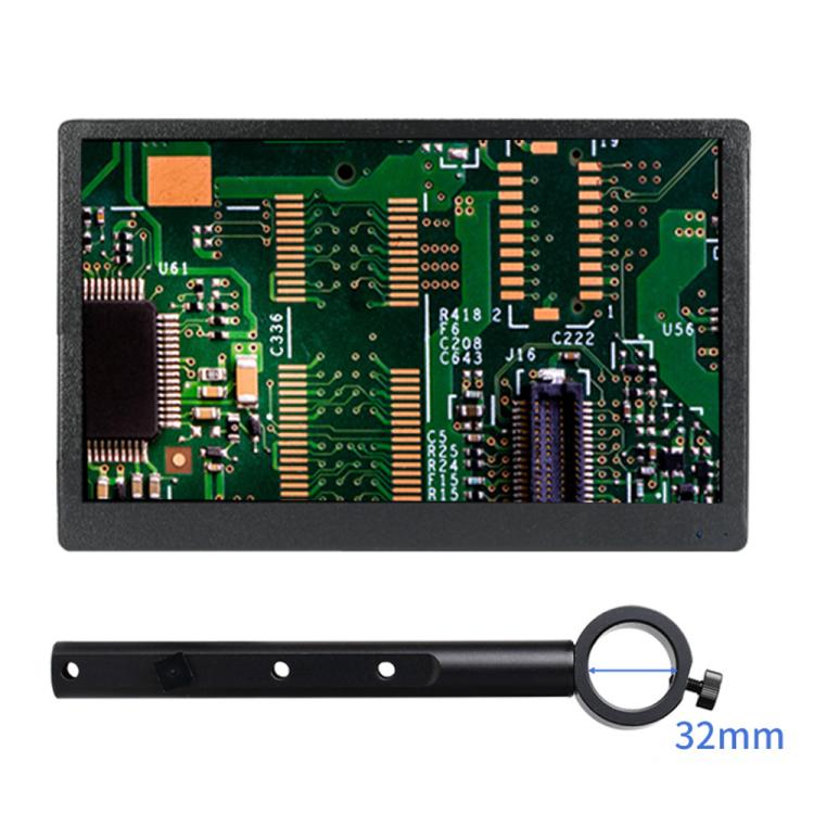 Industrial Grade IPS Microscope Monitor, US Plug, 8 Inch with 25mm Mounting Bar, 8 Inch with 32mm Mounting Bar, 10 Inch with 25mm Mounting Bar, 10 Inch with 32mm Mounting Bar, 11.6 Inch with 25mm Mounting Bar, 11.6 Inch with 32mm Mounting Bar          ... 13.3 Inch with 32mm Mounting Bar