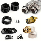 990pcs /Set NBR O-Ring Kit 20 Sizes Metric Nitrile Rubber Sealing Rings for High Pressure Washer, Automotive, Plumbing & Industrial Seals