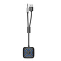 W21 AUX Hands-Free Calling Bluetooth 5.3 Receiver Car Wireless Audio Adapter, W21 W21