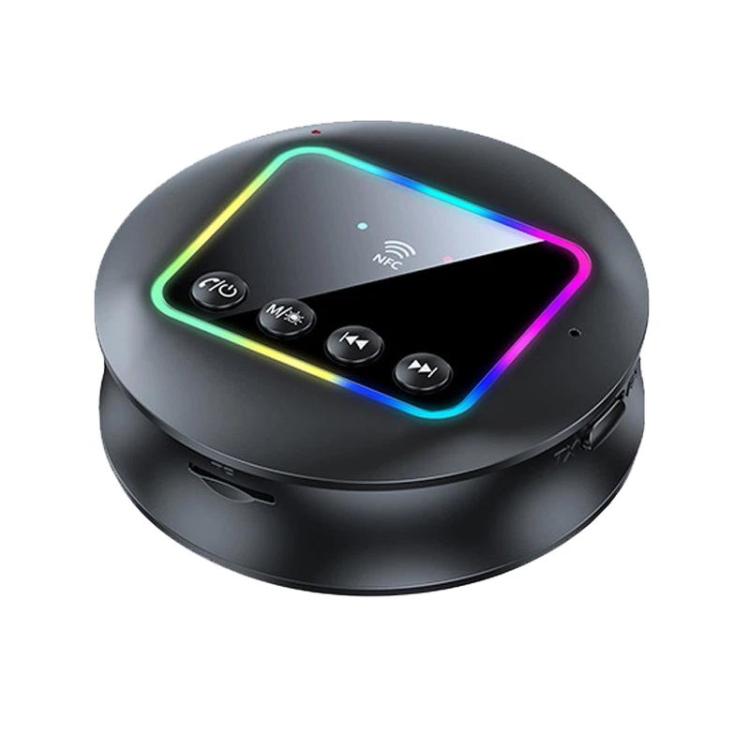 GT77 NFC Bluetooth Receiver & Transmitter With Ambient Light Car Audio Amplifier & Audio Converter, GT77 GT77
