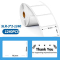 Phomemo 3 x 2 Inch Shipping Label Stickers for PM241-BT/PM246S/D520-BT Printer, White-1240Sheets, Y1-Yellow-500Sheets, Y2-Yellow-500Sheets, Z2-Brown-500Sheets (, PY1-Pink-500Sheets, PY2-Pink-500Sheets White-1240Sheets
