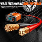 Foxsur 20A 12V/24V Portable Car Motorcycle Battery Charger, US Plug, EU Plug, UK Plug, AU Plug, JP Plug