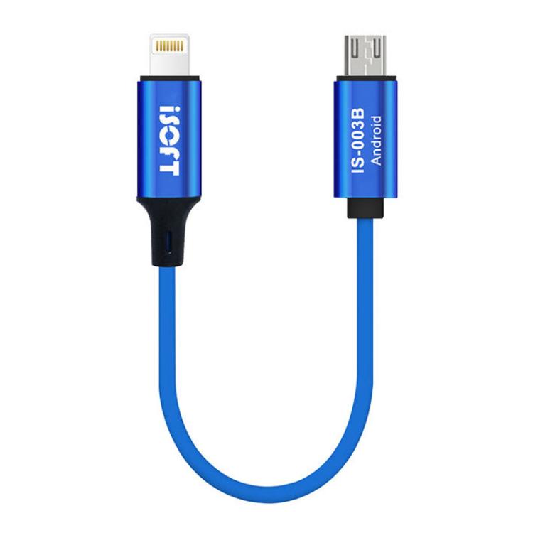 Phone Repair Data Transfer Combo Cable, ISOFT IS-003A 8 Pin To 8 Pin, ISOFT IS-003B 8 Pin To USB, ISOFT IS-003B 8 Pin To Type-C – TPU ISOFT IS-003B 8 Pin To USB