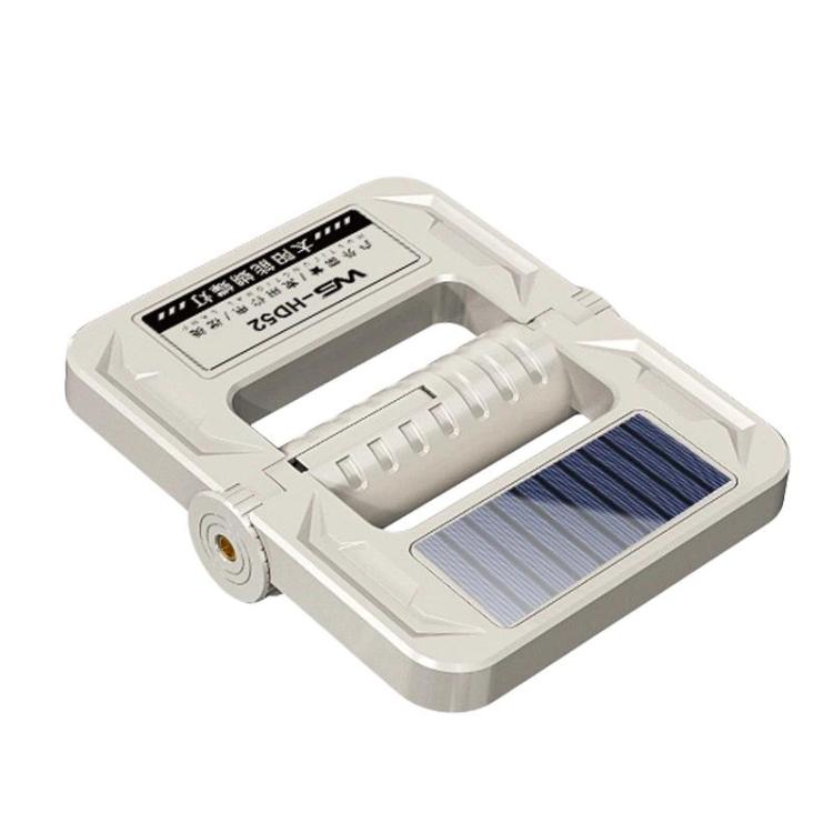 WUSHANG WS-HD52 Portable Foldable Solar String Light With Battery Indicator Multi-Level Dimmable Camping Lantern White