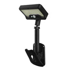 Solar Intelligent Motion Sensor Clip-On Light Outdoor Courtyard & Lawn Lamp, White Light, Warm Light, Three-Color Light Black, Three-Color Light White White Light
