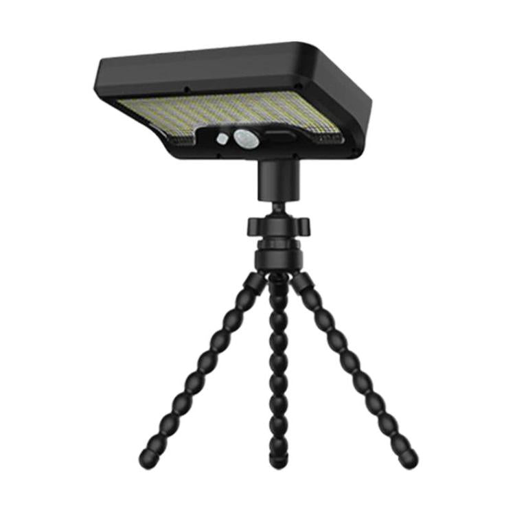 Octopus Style Solar Motion Sensor Waterproof Light Outdoor Smart Courtyard Light, White Light Black, Warm Light Black, White Light White, Warm Light Wight, Three-Color Light White, Three-Color Light Black – Waterproof, Fast Charging Three-Color Light Black