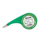 Powerful Solder Removal Tape Low Residue No-Clean Solder Removal Tape for Repair and Soldering, RELIFE 1.5mm x 2m, RELIFE 2mm x 2m, RELIFE 2.5mm x 2m, RELIFE 3mm x 2m, RELIFE 3.5mm x 2m RELIFE 1.5mm x 2m