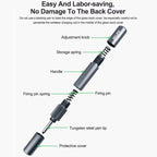Smartphone Glass Back Cover Explosion Pen Screen Removal Tool Screen Smasher, RL-066C – Wear-resistant, Wireless Charging