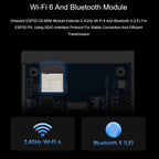 Waveshare ESP32-P4-WIFI6 4.3inch Development Board, 480 × 800 Resolution, 5-Point Touch, Onboard Audio Codec Chip, Basic Model, With OV5647 Camera