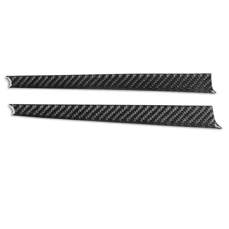 For 2022-2025 BYD Seal Right-Hand Drive 2pcs /Set Passenger Side Dashboard Trim Sticker, Right-Hand Drive – Durable Build, Easy to Use Right-Hand Drive Black