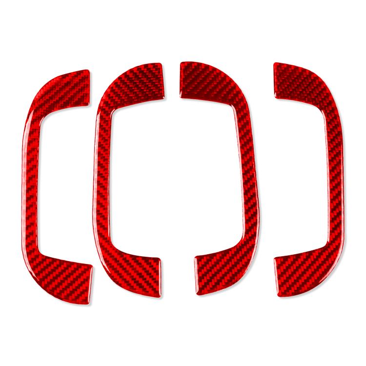 For 2022-2025 BYD Seal 4pcs /Set Roof Handle Decoration Stickers – Durable Build, Easy to Use Red