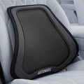 AUTOWOEL Universal Car Ventilated Lumbar Support Portable Car Seat Back Cushion, Without Fan Grey, Without Fan Blue, With Fan Grey, With Fan Blue Without Fan Grey