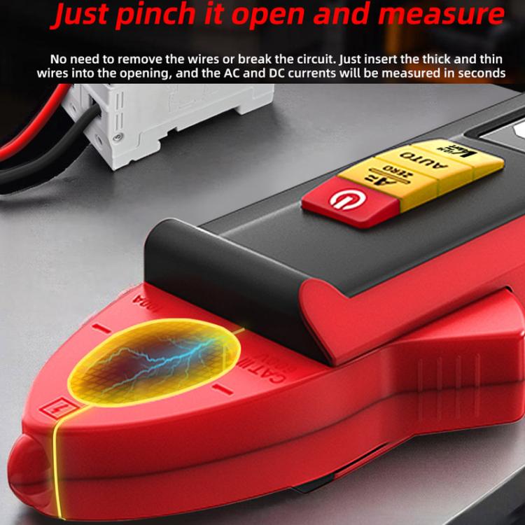 High Precision Smart Clamp Meter AC/DC 100A 6000-Count Multimeter, UX1 – Durable Build, Easy to Use