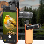 APEXEL TeleZoom 5–10X Zoom Telephoto Lens Kit for Smartphone with All-in-One Universal Clip, APL-T5-10X