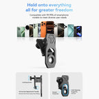APEXEL TeleZoom 5–10X Zoom Telephoto Lens Kit for Smartphone with All-in-One Universal Clip, APL-T5-10X