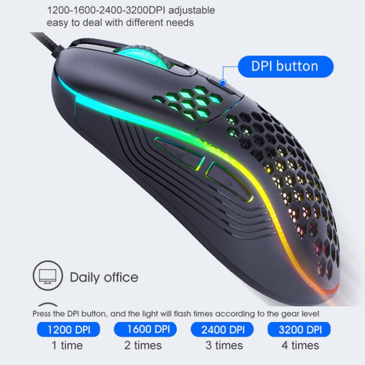 iMICE MK-X30 RGB Lighting Customizable 1.5m Wired Mechanical Gaming Keyboard Mouse Set – Plug-and-play
