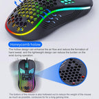 iMICE MK-X30 RGB Lighting Customizable 1.5m Wired Mechanical Gaming Keyboard Mouse Set – Plug-and-play