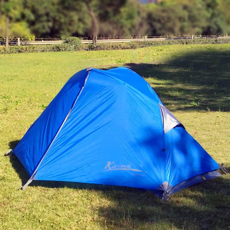 Kaima Outdoor Lightweight Waterproof Camping Tent Waterproof Breathable & Mosquito-Proof Tent, No Snow Skirt Orange, With Snow Skirt Orange, No Snow Skirt Grey, With Snow Skirt Grey, No Snow Skirt Blue, With Snow Skirt Blue – Waterproof, Aluminum Alloy No Snow Skirt Blue