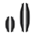 SHUNWEI SD-2158 4pcs / set Universal Car Door Anti-Collision Sticker Door Edge Anti-Scratch & Anti-Bump Rubber Strip – Waterproof, Anti-Scratch Black