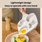 Household Non-Stick 4-Hole Frying Pan Egg & Burger Maker Pan