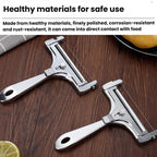 LsCook Adjustable Thickness Butter Cheese Slicer Cheese Scraper