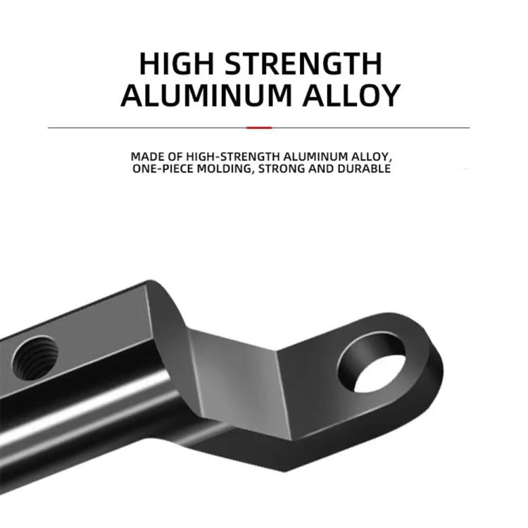 Universal Motorcycle Mirror Extension Arm Aluminum Alloy Handlebar Mount Adapter for Phone Holder, GPS, Action Cam