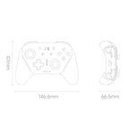 MOBAPAD Pro2-HD LSR Air Rocker Game Controller Bluetooth Wireless Controller For Switch 2 / PC