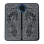 Smart Foot Massage Mat Pulsed Foot Massager, LCD Charging, LCD Charging With Remote Control – TPU LCD Charging