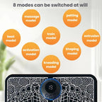 Smart Foot Massage Mat Pulsed Foot Massager, LCD Charging, LCD Charging With Remote Control – TPU
