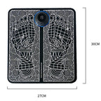 Smart Foot Massage Mat Pulsed Foot Massager, LCD Charging, LCD Charging With Remote Control – TPU