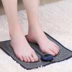 Smart Foot Massage Mat Pulsed Foot Massager, LCD Charging, LCD Charging With Remote Control – TPU