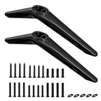 JJ-9248-B-0 2pcs TV No-Drill Base Stand For TCL Roku TV 28 / 32 / 40 / 43 / 49 / 50 / 55 / 58 / 65 Inch Default Title