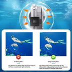 For Insta360 X5 Invisible Dive Case 45M/147ft Waterproof Underwater Housing With Seamless 360 Degree Stitching, PC Lens – Waterproof, Drop Protection