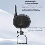 Drone Megaphone for DJI Mini 4 Pro 2000M Long Distance Wireless Speaker 120dB High Volume Loudspeaker – Durable Build, Easy to Use